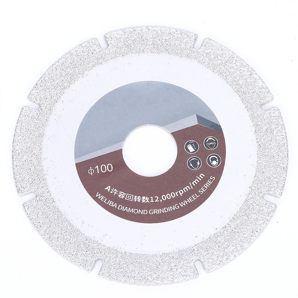 Cutting Wheel 100mm 60 Mesh Diamonds Saw Blade Grinding Disc for Ceramic Tile Marble Stone