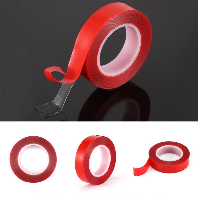 ransparent Double Sided Tape Household Wall Hangings Adhesive Glue Tapes Car Sticker Auto Adhesive Tape 15mmX3m, 30mmX3m