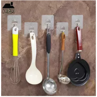 10pcs Wall Hook Magic Paste Hooks for hanging wall stick hooks