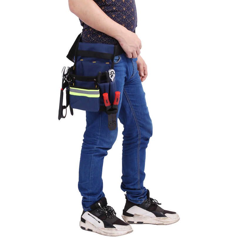 Electrician Waist Bag Tool Convenient Work Organizer Pouch with Belt Hot