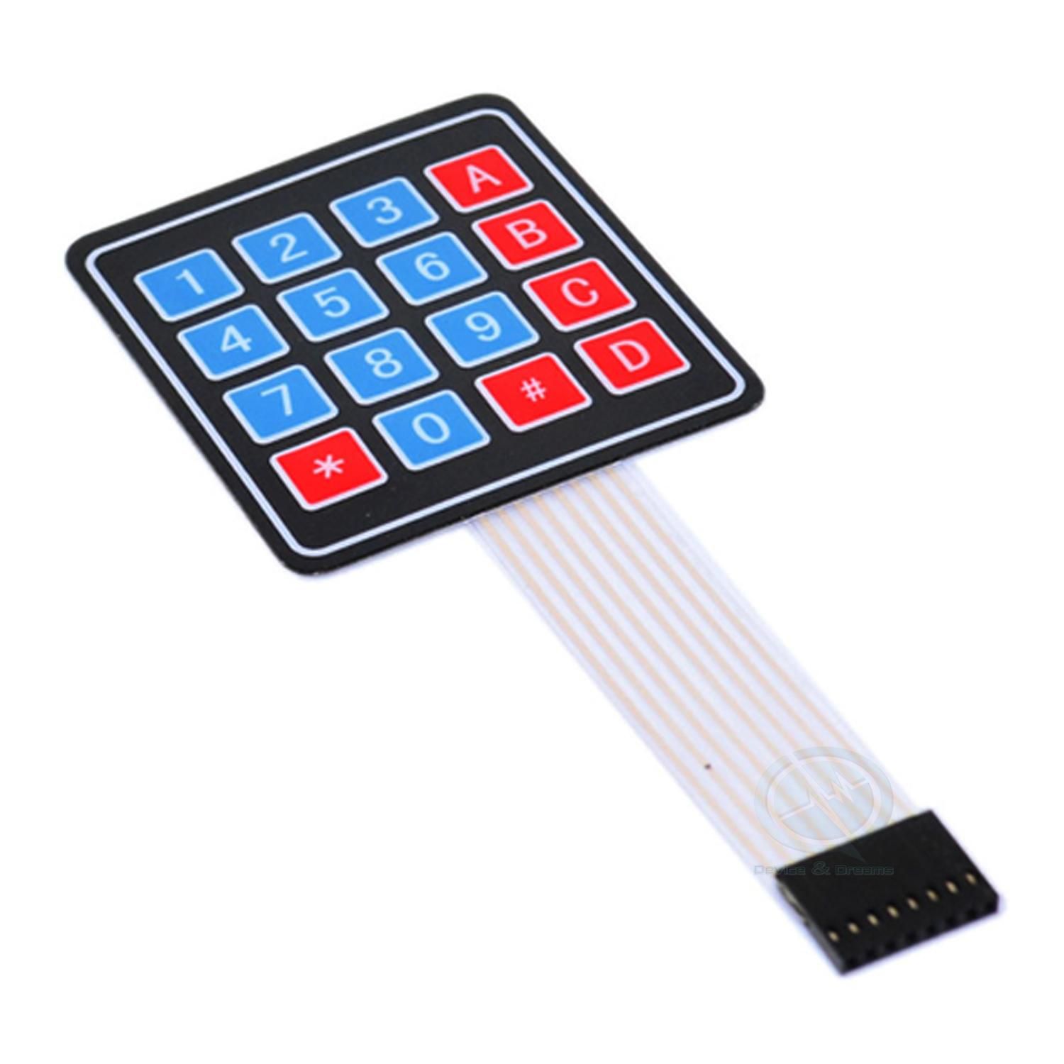 4 By 4 Matrix Keyboard