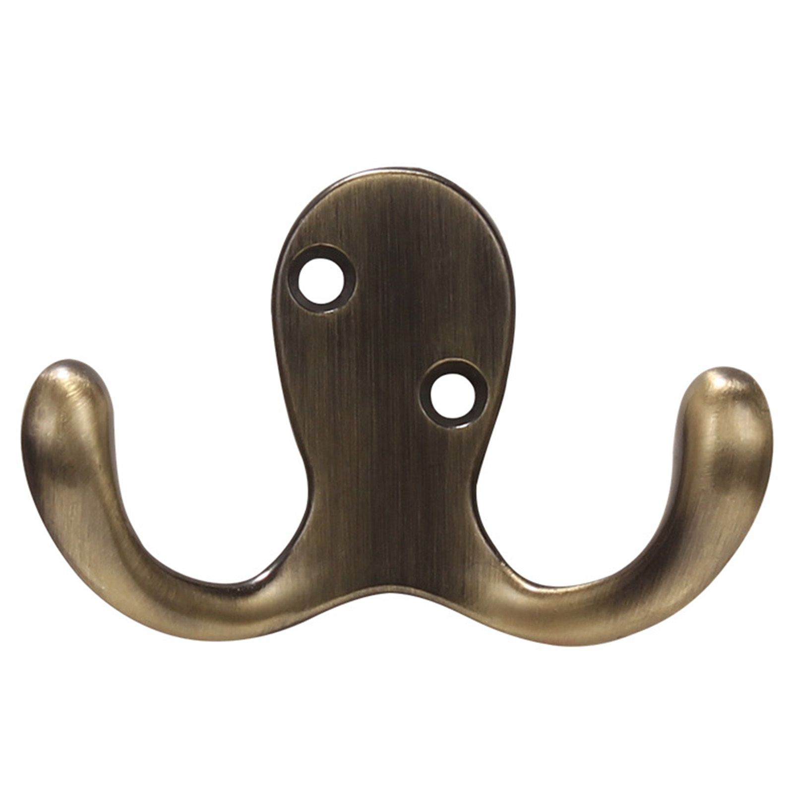 Towel Hook Anti-fall Antique Industrial Style 2-Pronged Towel Hook
