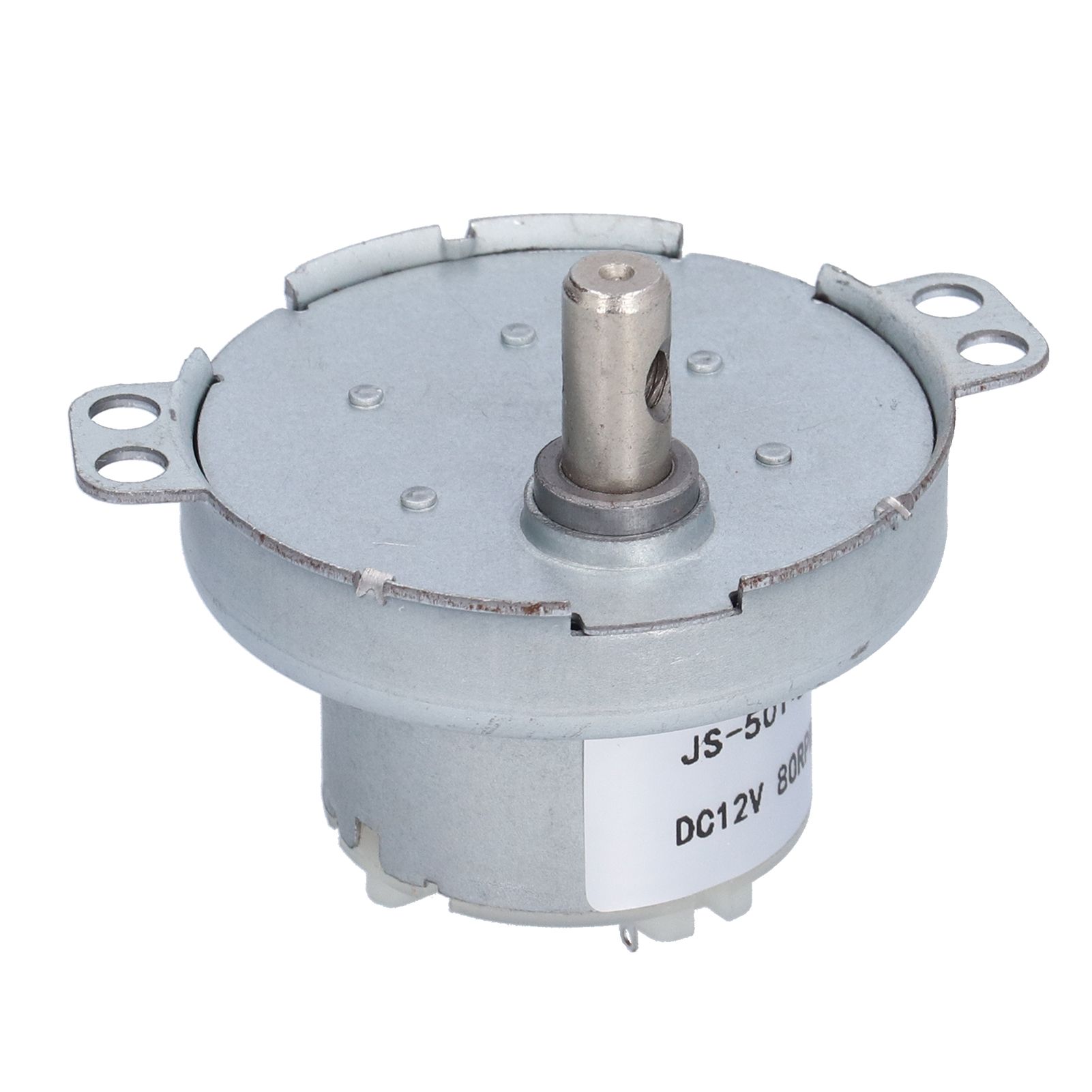 DC Gear Motor High Torsion Speed Reduction Electric Transmission 12V 80RPM GEO