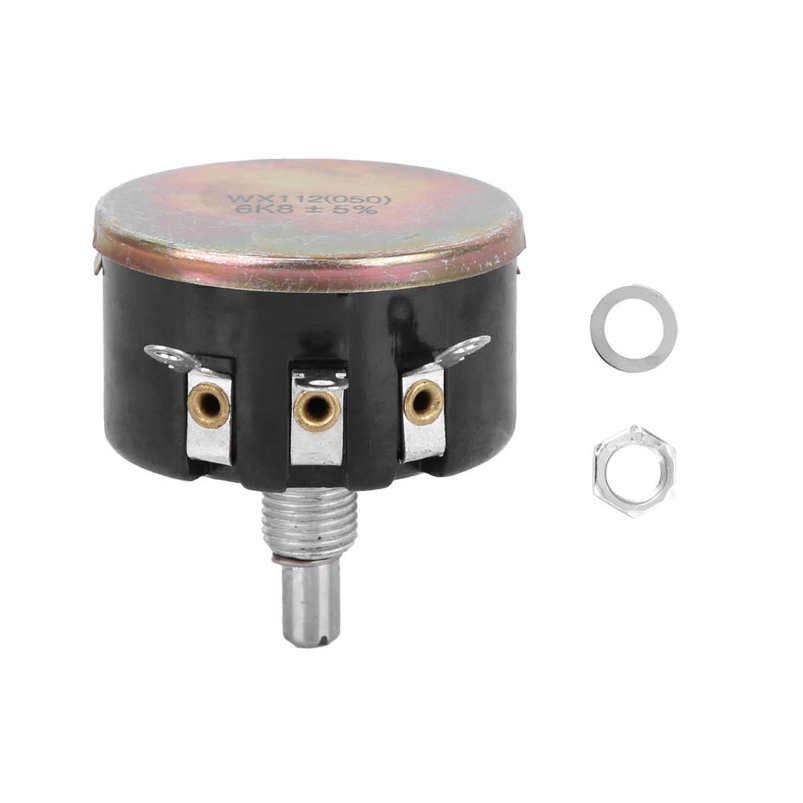 Nitrip WX112 (050) 6.8K 5W Rotary thread potentiometer for single screw ro on