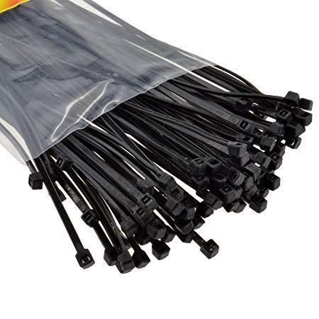 Cable Tie Black - 6 inch (5x100 pcs)