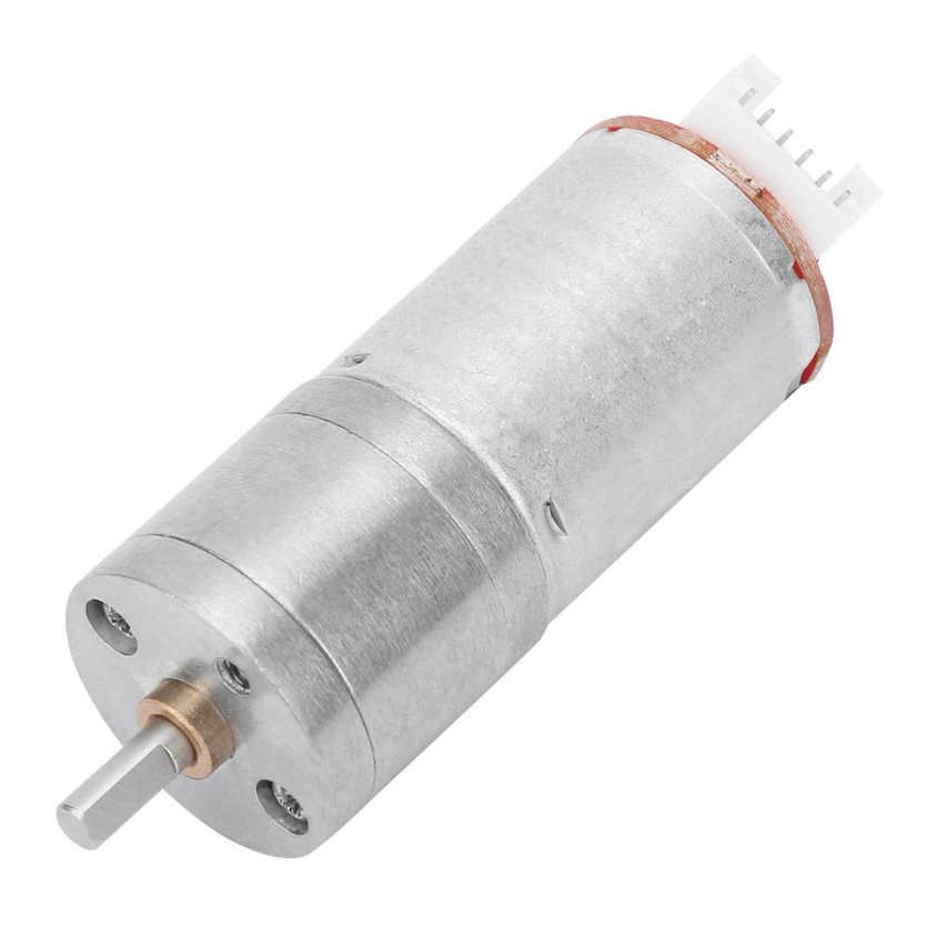 DC 12V Low Loss Encoder Gear Motor Speed Reduction for Robot RC Car Engine