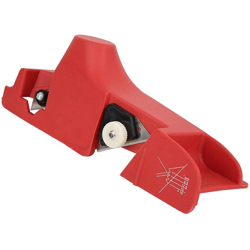 Edging Cutter Manual Edging Cutter with 15-45° Bevel for Plasterboard and Drywall, Trimming Tool