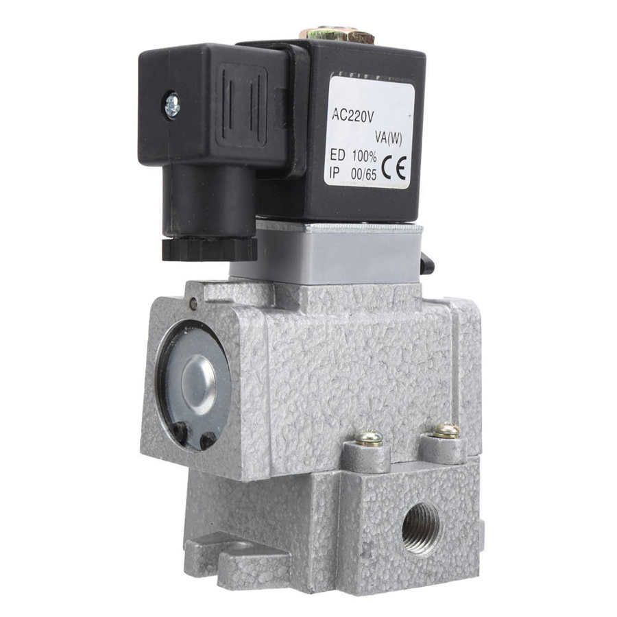 Solenoid Valve Pneumatic 2 Position 3 Way Directional Change Controller G1/8in K23JD‑6