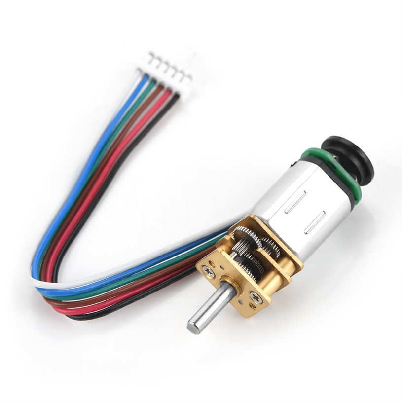 DC6V 2W GBMQ-GM12BY20 Gear Motor With Magnetic Coded Disc Hall Encoder