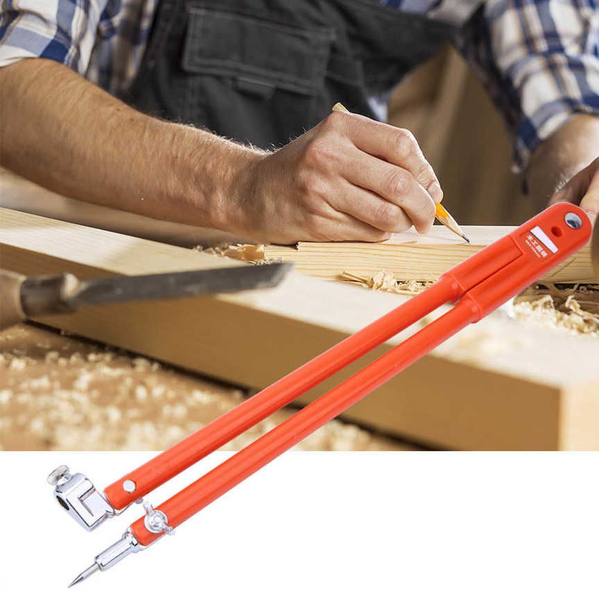 Woodworking Compass Multi-Function Circle Drawing Accessory Industrial Gauge