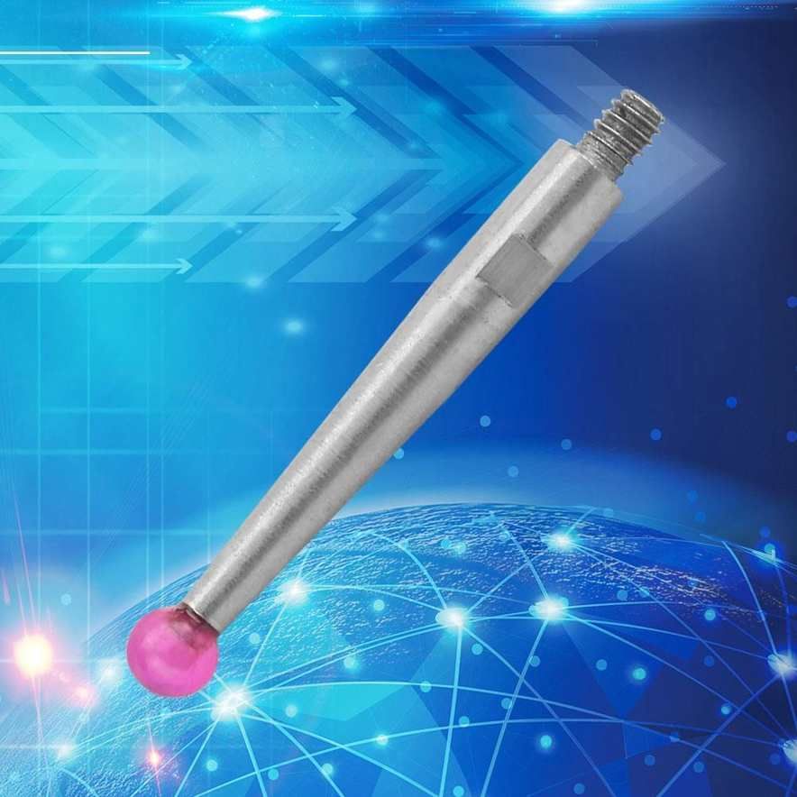Contact Points for Dial Test Indicator Ruby Tips 2mm Ball Diameter 16mm Length M1.4 Thread