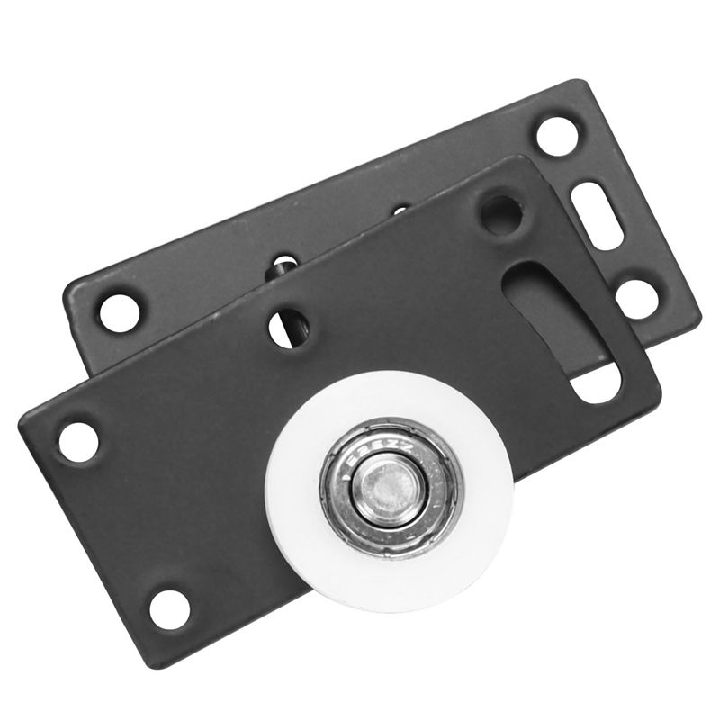4Sets Sliding Door Rollers Pulleys Smoothly & Mute Nylon Wheels