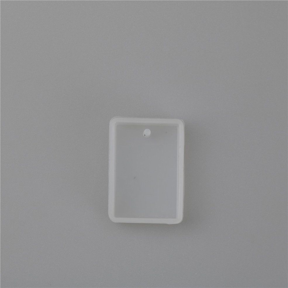 A Type Glue material crystal pendant perforated necklace silicone mold