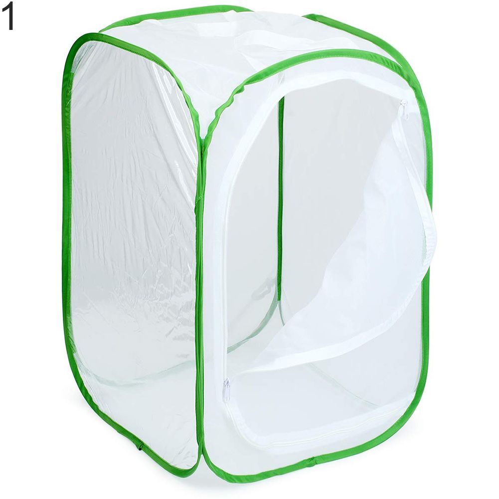 Collapsible Butterfly Habitat Feeding Cultivation Terrarium Mesh Cage