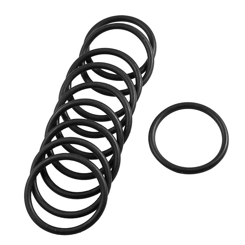 10 pcs Mechanical Black Rubber O Ring fluid Seal Seals, 36 mm x 30 mm