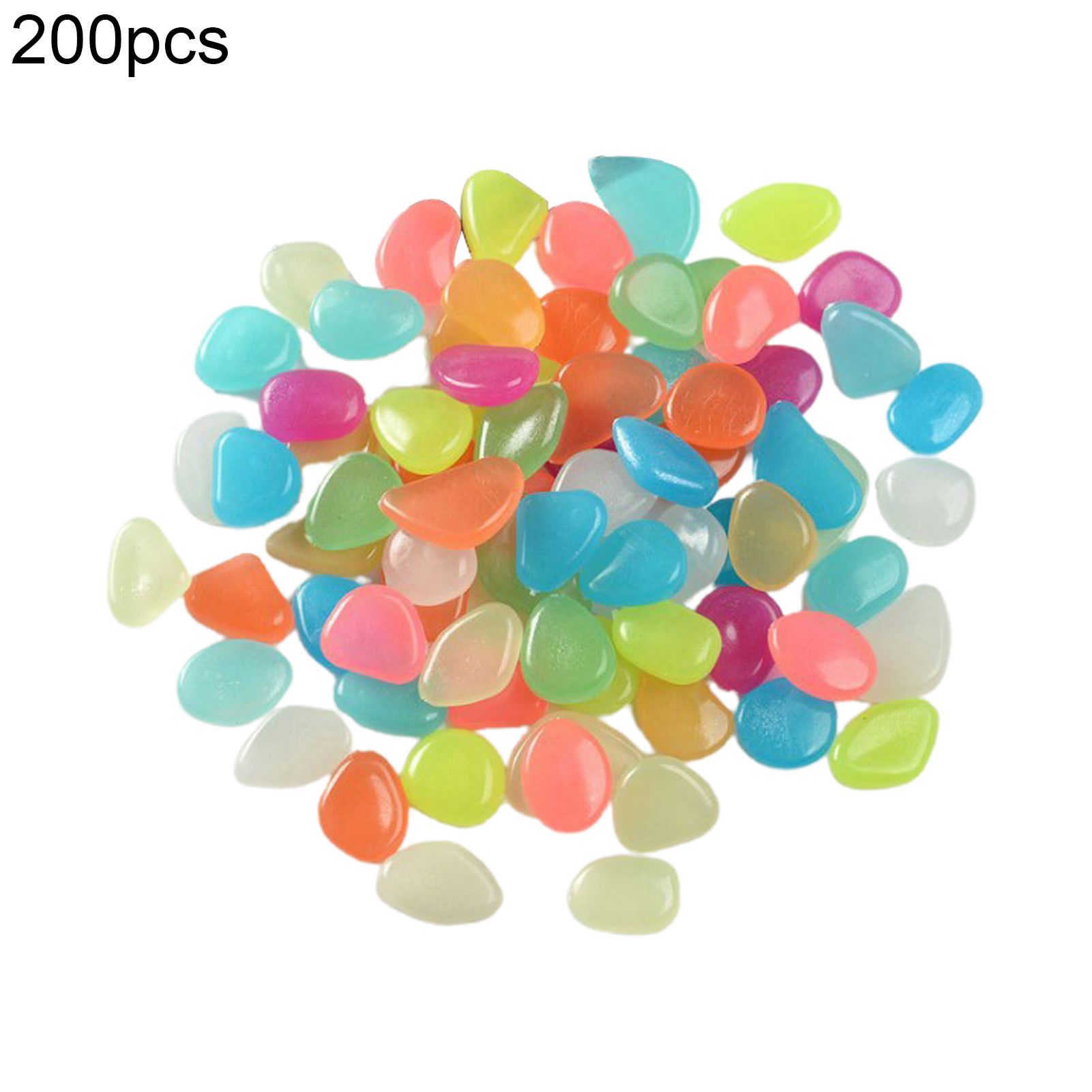 Decorative Pebbles Geometric Shape Succulents Gravel Rocks