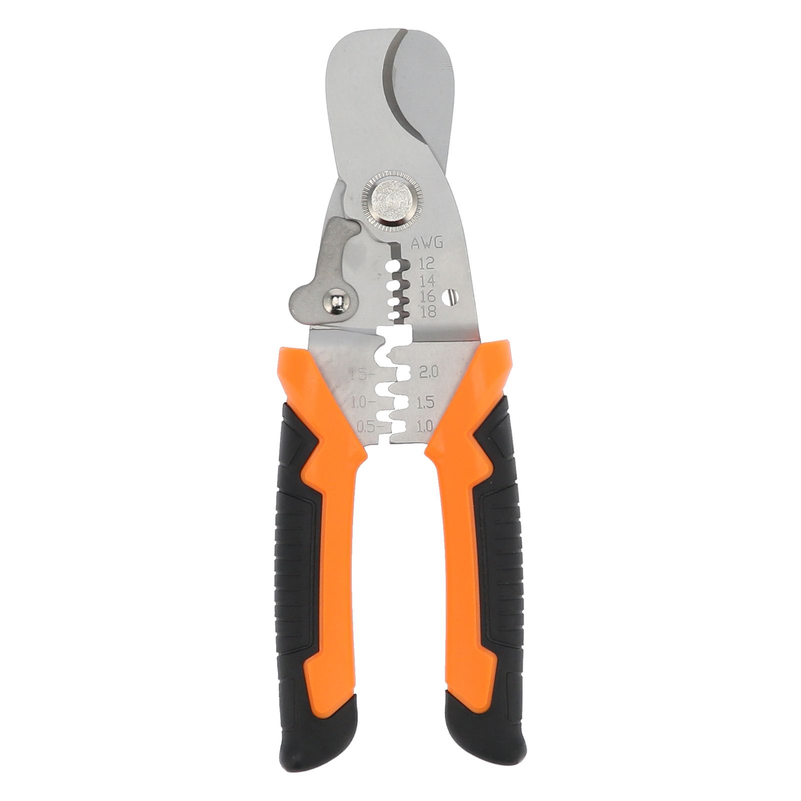 Liu Xing 175mm / 6.9in Cable Crimping Tool Electrician Wire Cutter Scissors Stripper Shears