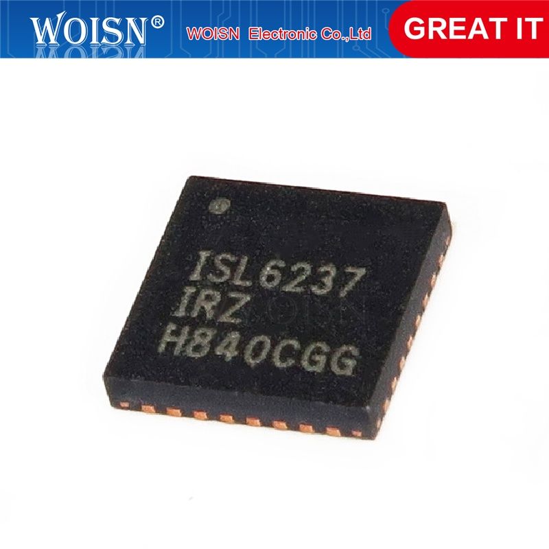 5 pcs ISL6236IRZ ISL6237IRZ ISL6255AHRZ ISL6256AHRZ ISL6257HRZ ISL6258AHRTZ ISL6258HRTZ ISL6259AHRTZ ISL6262ACRZ QFN