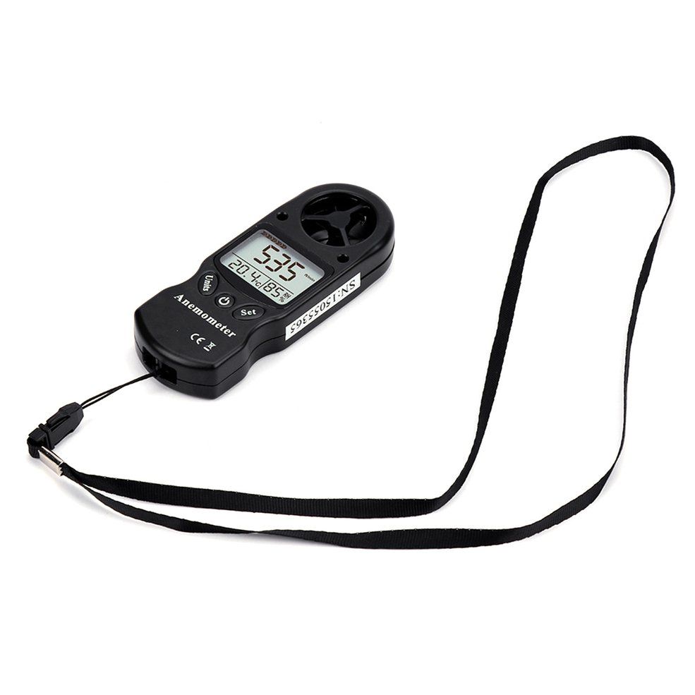 TL-300 Mini 3-in-1 Anemometer Digital LCD Wind Speed Hygrometer Thermometer