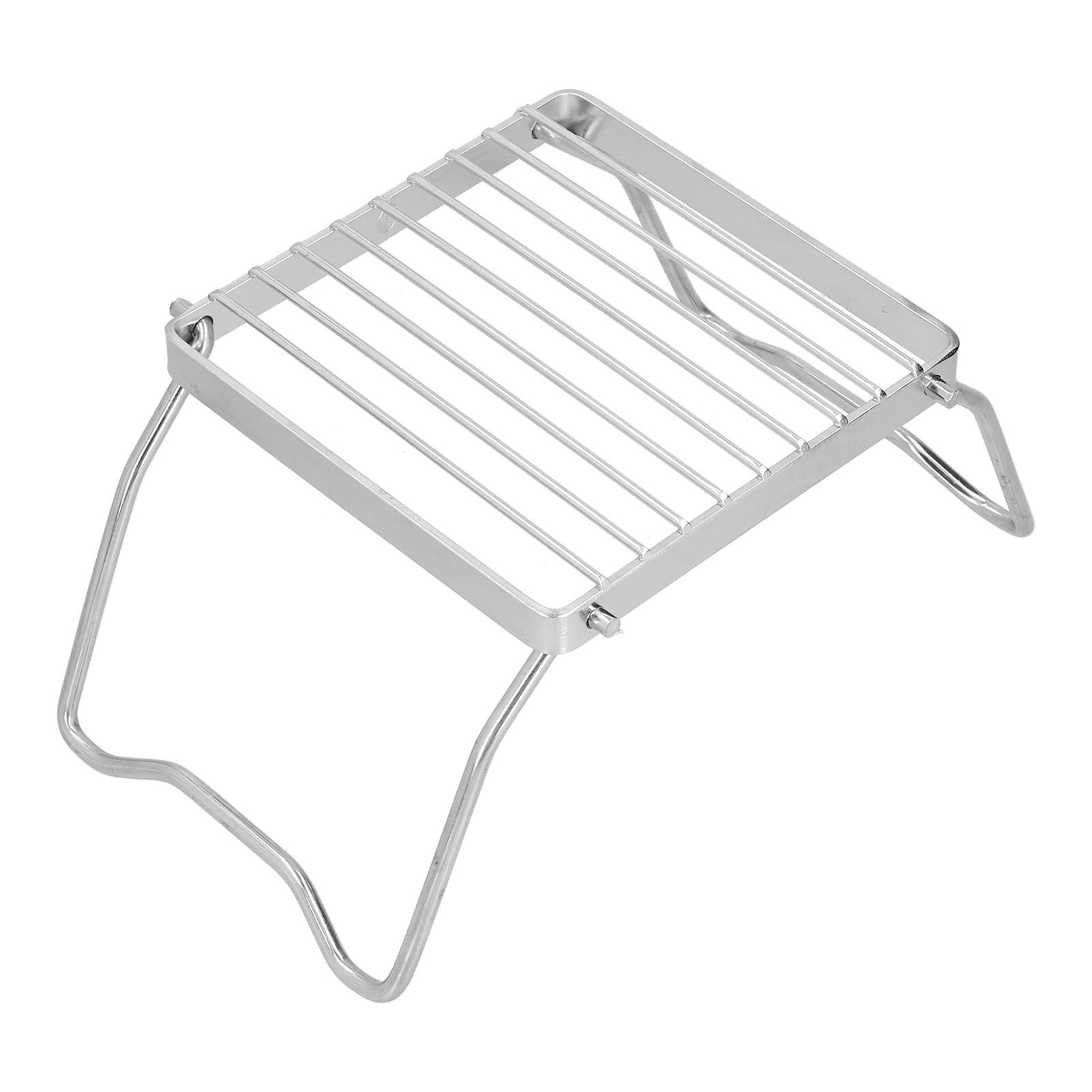 Stainless Steel Bracket Portable Stand Foldable For Camping New