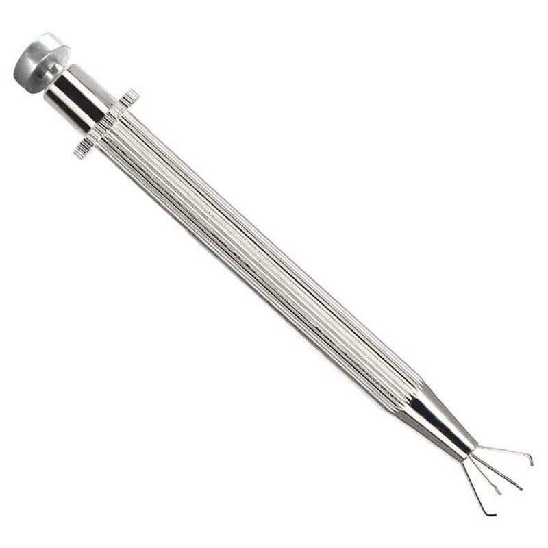 Prong Holder Professional Diamond Holder Pick-Up Tool Stainless Steel 4 Prongs Diamond Claw Tweezers Beads Prong Tweezer