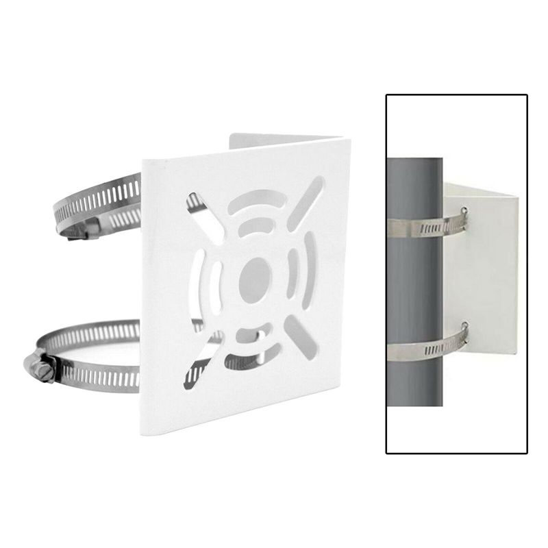 Universal Vertical Pole Mount Adapter, with 6 Loops, Wall Mounting Loop Bracket