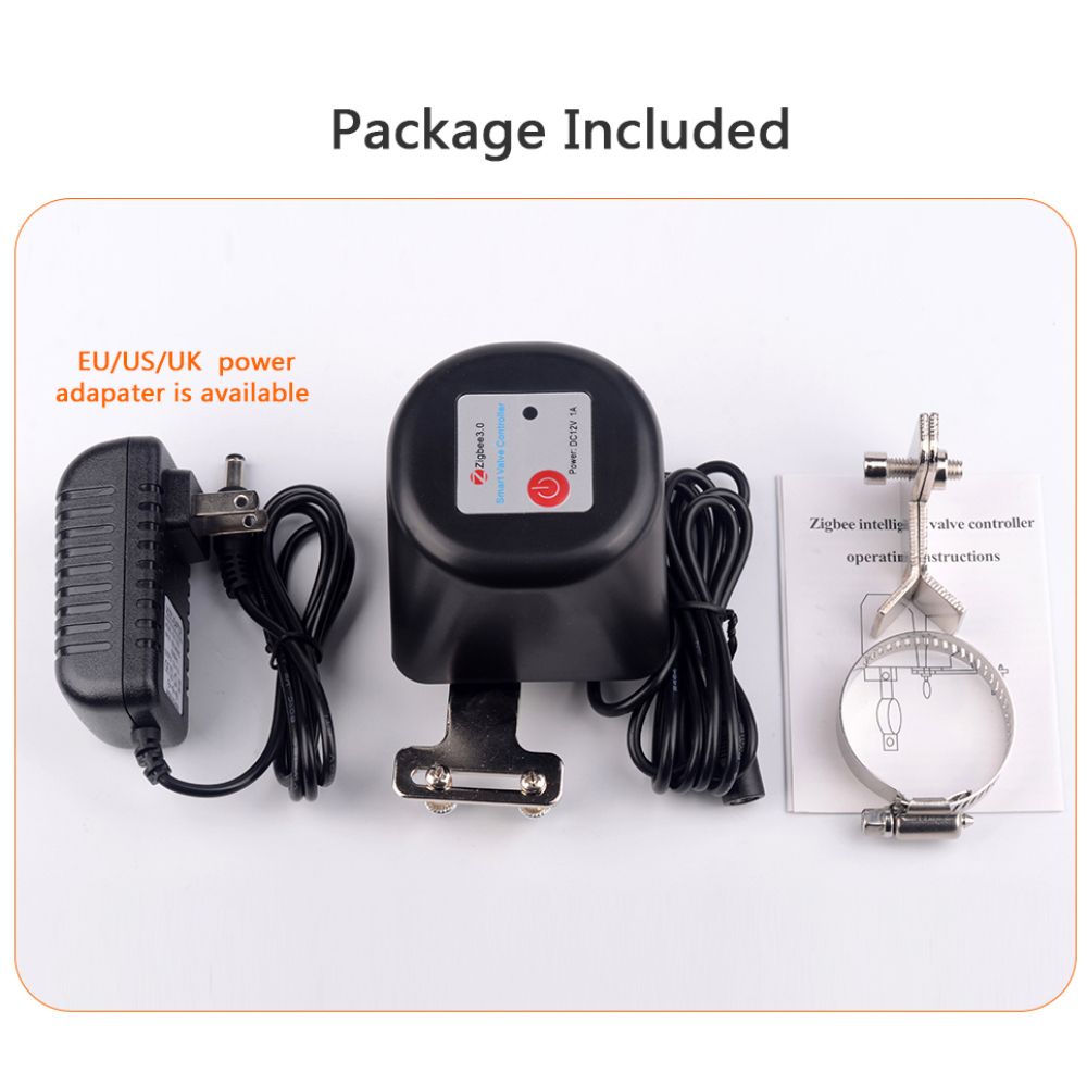 Smart Home EWelink Zigbee Valve Smart Water/Gas Valve Automation control Work with Alexa Google Home effect and easy to use