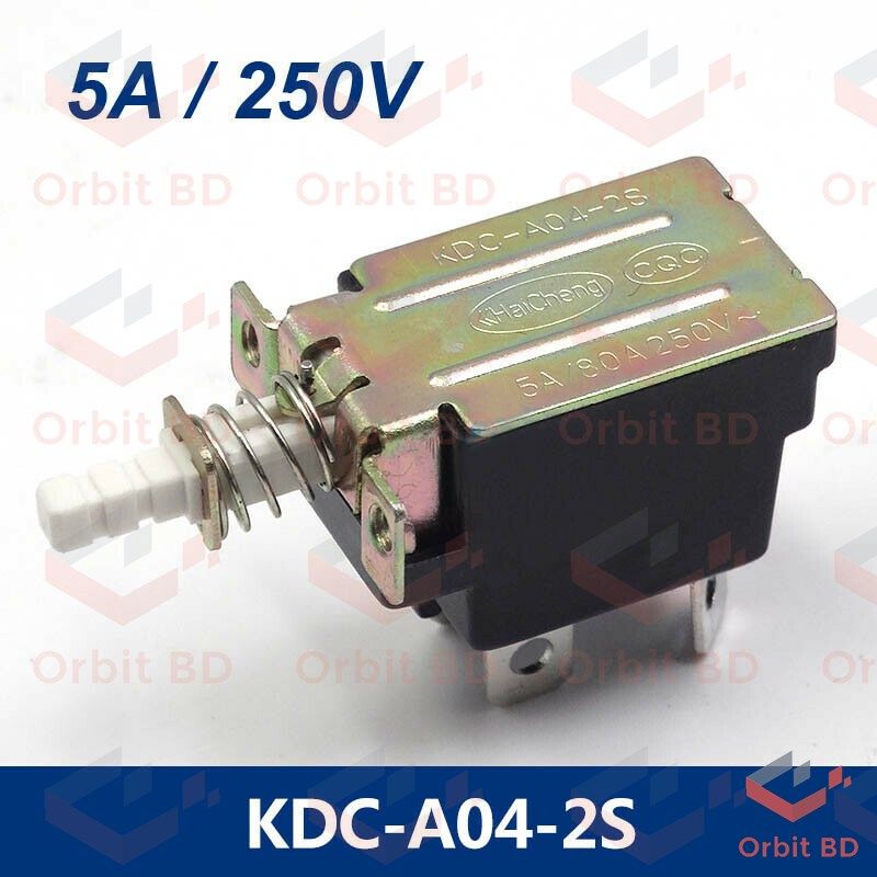 KDC-A04 DPST 4 Pins Push Button Switch 5A AC 250V For TV