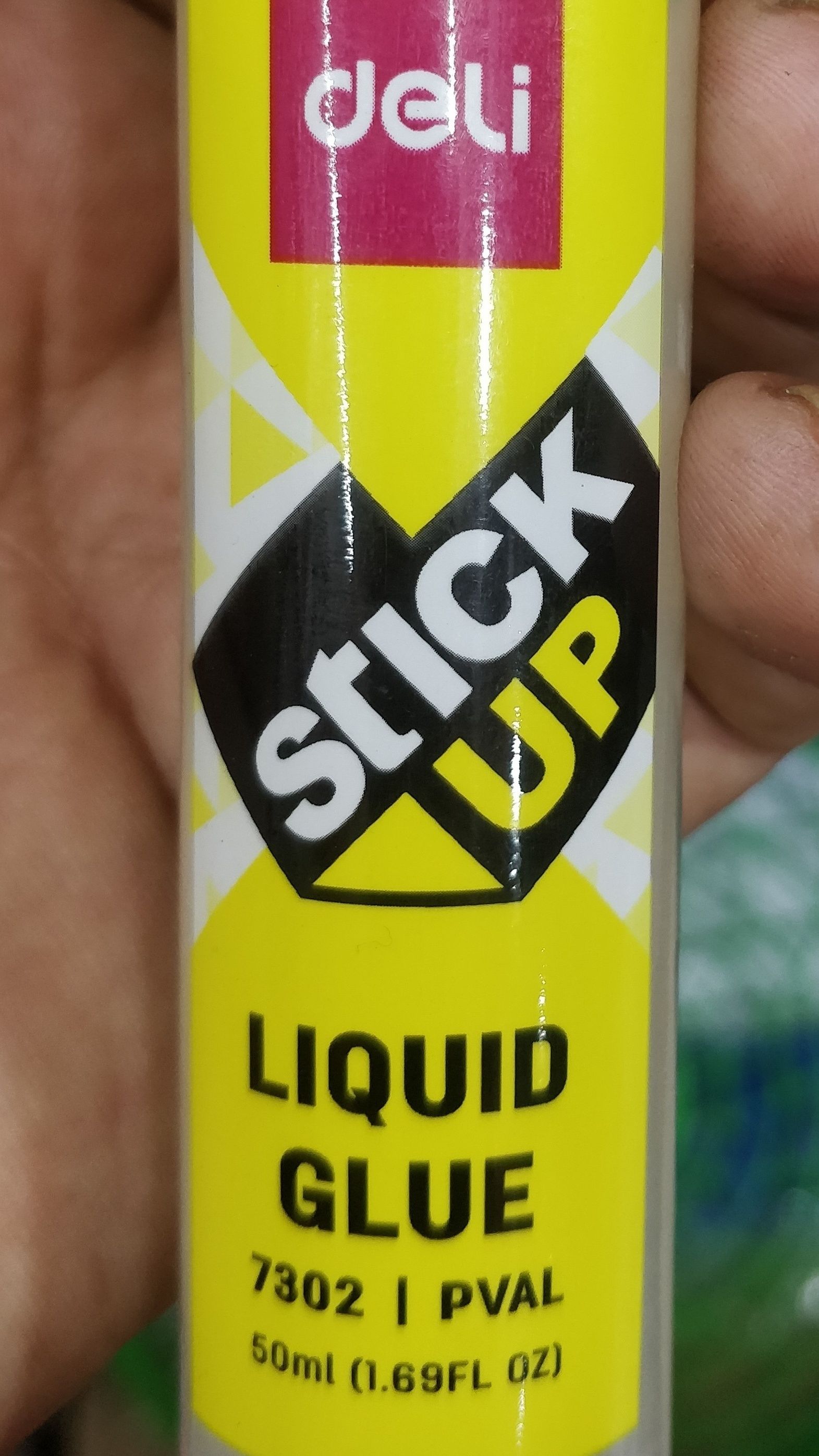 Stick Up Glue Stick - Yellow -50gm- 1pcs
