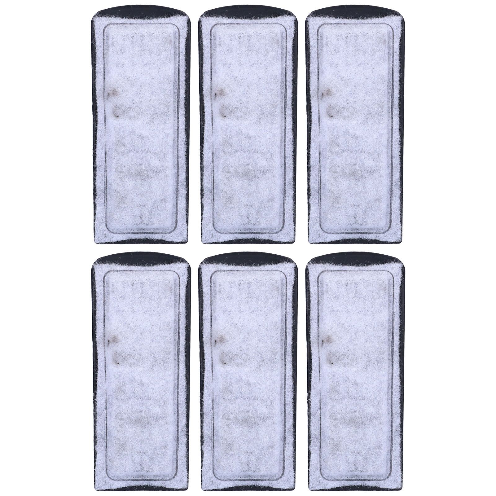 6Pcs Aquarium Fish Tanks Filter Cotton Replacement Wall‑Mounted Accessory