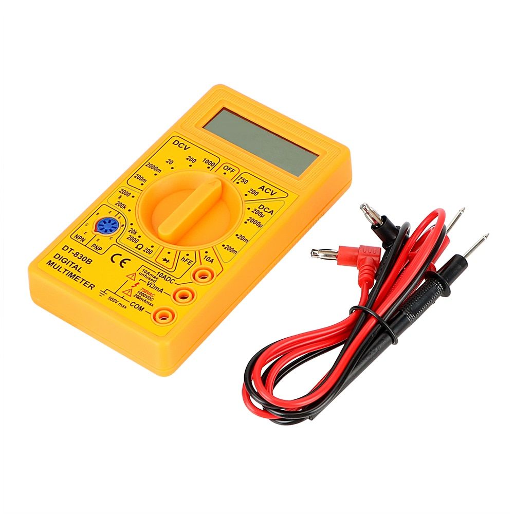 NICEYARD Multimeter Ohmmeter Volt Tester DT-830B LCD Auto Range Digital Voltmeter Analysis Instrument