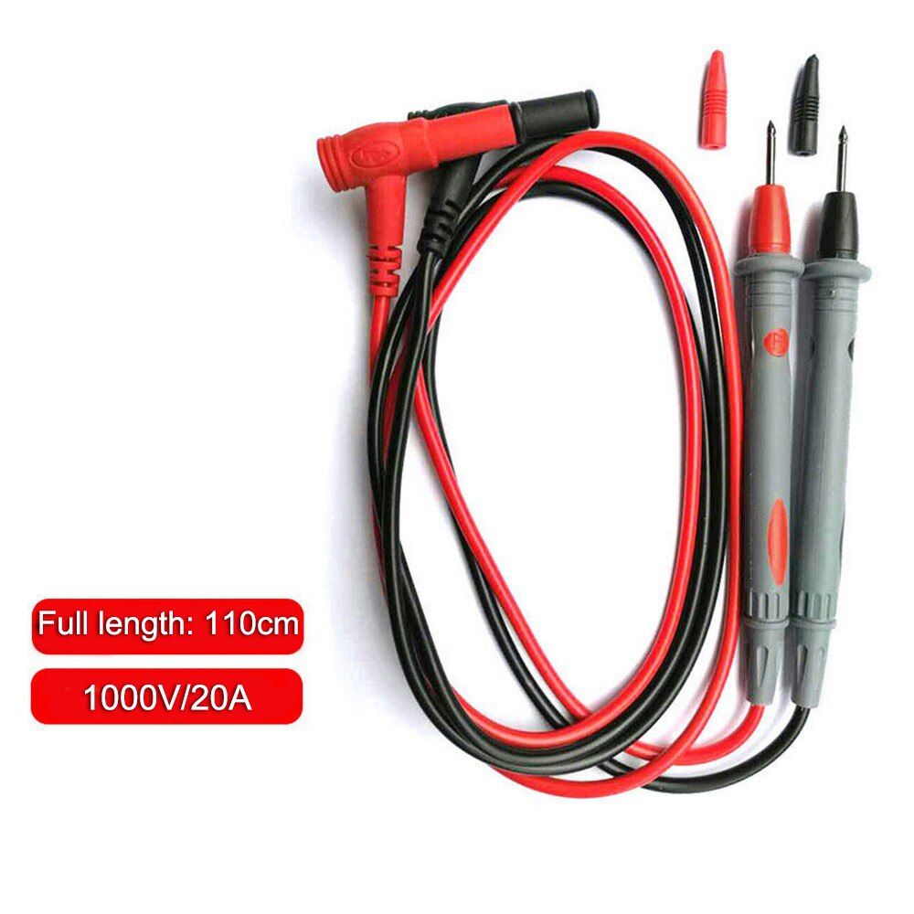 1Pair Universal Digital 1000V 20A Multimeter Test Line Test Lead Probe Wire Pen Cable Multimeter Tester Special Point Test Pen