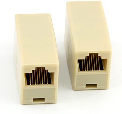 Cable Joiner RJ45 Extender Plu 2Ps
