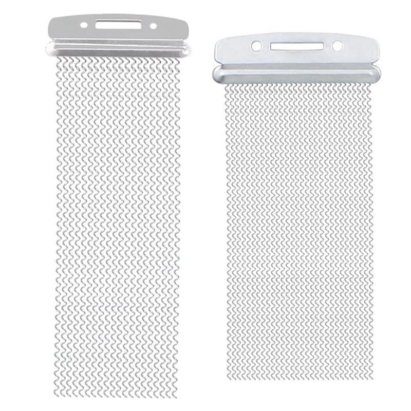 2Pcs Half Design Steel Snare Wire Drum Spring for Children Snare Cajon Box Drums 30 Strand & 20 Strand