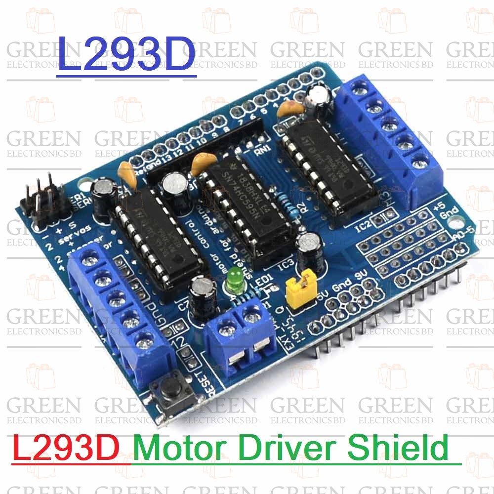 L293D Motor Driver Expansion Board L293D Motor Driver Control Shield Guide L 293D For Arduino Uno Mega