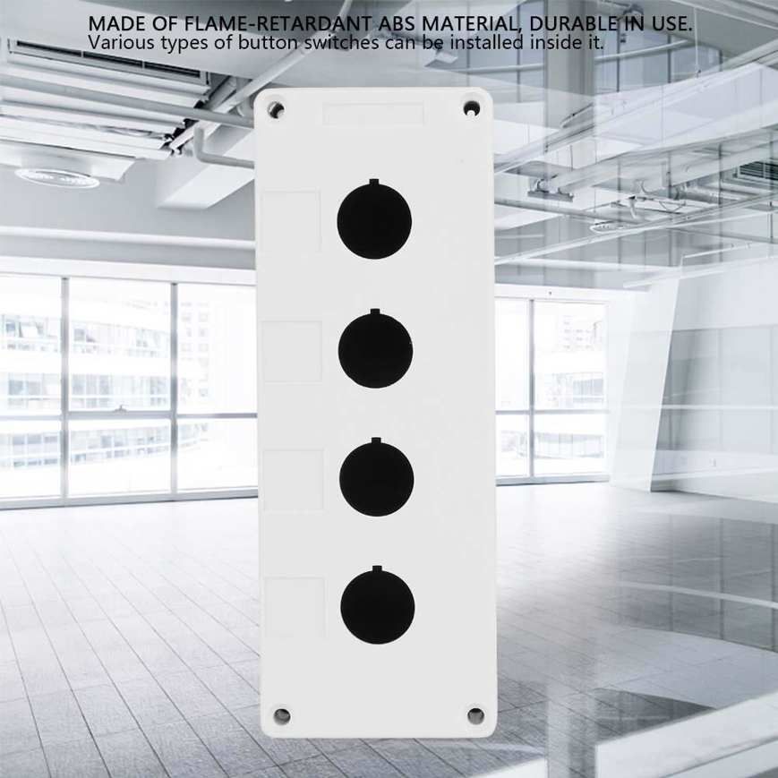 ABS 4-hole button control box waterproof protection Protection for industrial components Supplies DIY contactors Electromagnetic