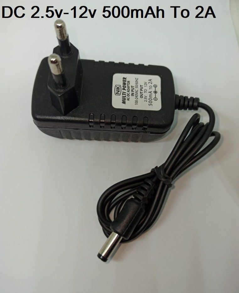 Multi Voltage 2.5V-12V Chargers NORMAL Quality AC 220V To DC 2.5V-12V 500mAh Power Supply Adapters Charger For Power Supply LED Strip Light