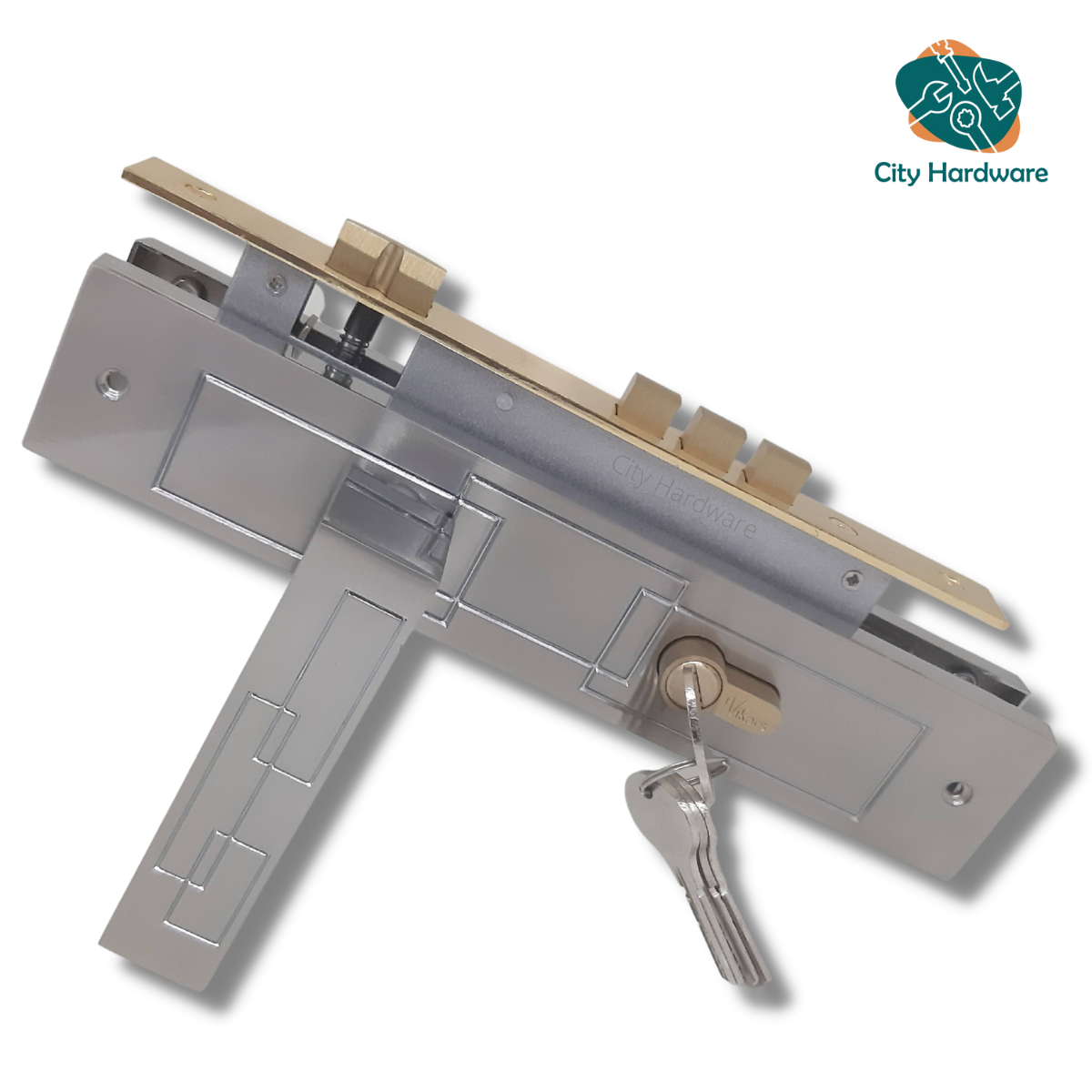 High Security Standard Size Handle Lock For Main Door Lock