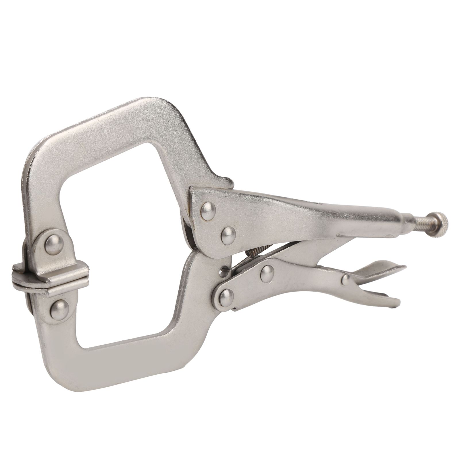 9in Alloy Steel Locking Pliers Woodworking Manual Quick Clamp Fixing Welding