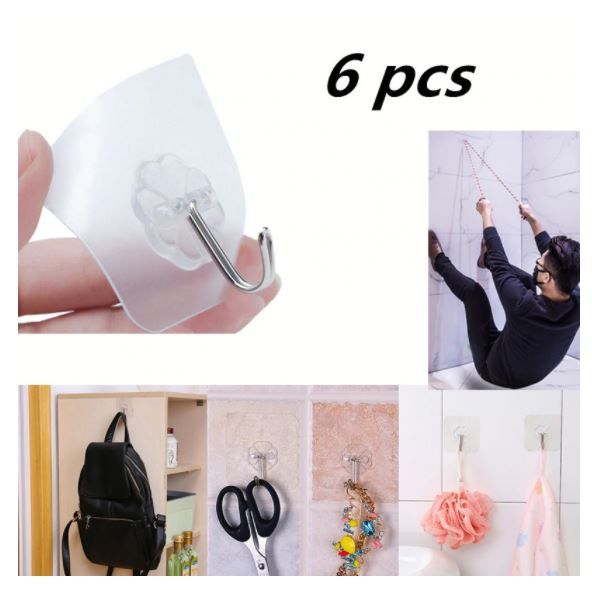 wall hook 6 pieces