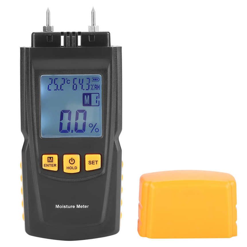 Wood Moisture Meter Small Volume Light Weight Hygrometer Test