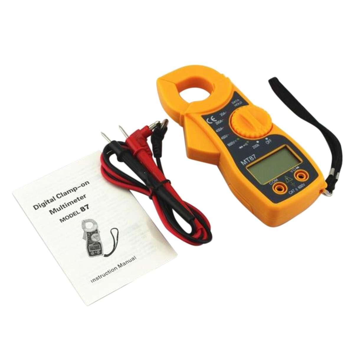 Digital Multi Clump Meter MT87 - Yellow