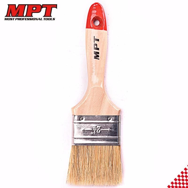 MPT 2.5" Flat Paint Brush Wood Handle