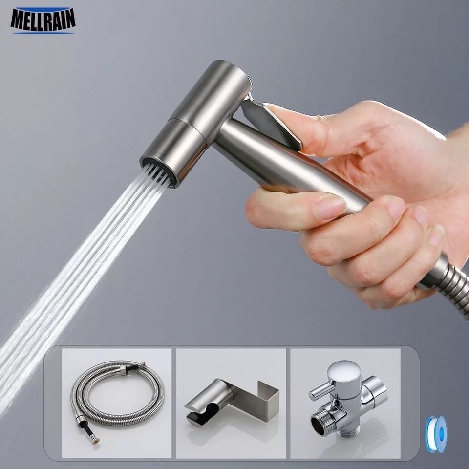 Toilet Handheld Wash Bidet Sprayer Shower Head Accessories Toilet spray kit Shower Faucet Personal Hygiene Body cleaning Set