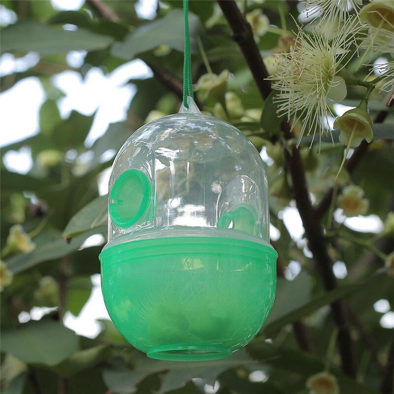 1PCS Bee Hanging Trapper Pest Repeller Insect Killer Reject Insects Flies Hornet Trap Catcher No Poison Gardening Supplies（as show）