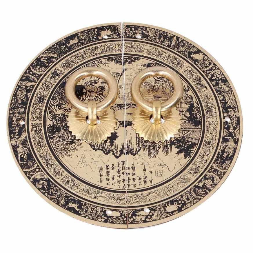 Drawer Handle Door Antique 11Cm Brass For Dressing Tables