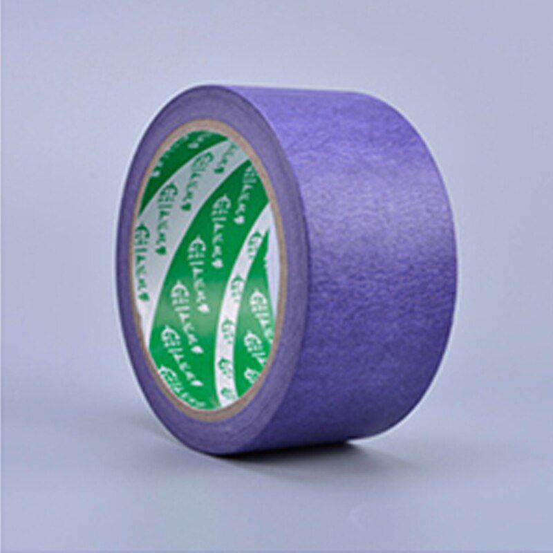 Purple Color ing Paper Tape 25M Shelter Decoration ing Paper Easy To Tear Paper Without Trace And Residue ing Tapes