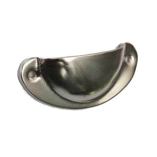 Accessories 12X Kitchen Cupboard Door Cabinet Cup Drawer Furniture Antique Shell Pull Handle Silver