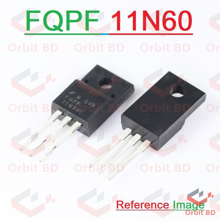 FQPF11N60C FQPF11N60 11N60 600V 11A MOSFET IC TO-220 Package MOS Field Effect Transistor Electrical Circuitry & Parts