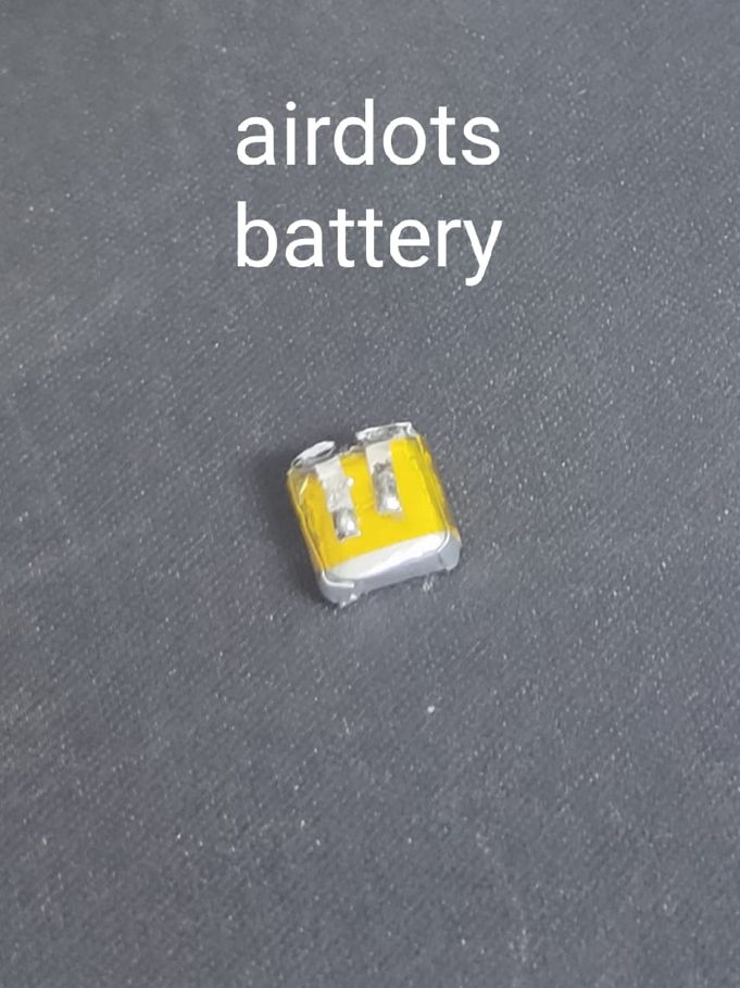 3.7V Lipo Battery for airdots, bluetooth headphone 2pis - Battery